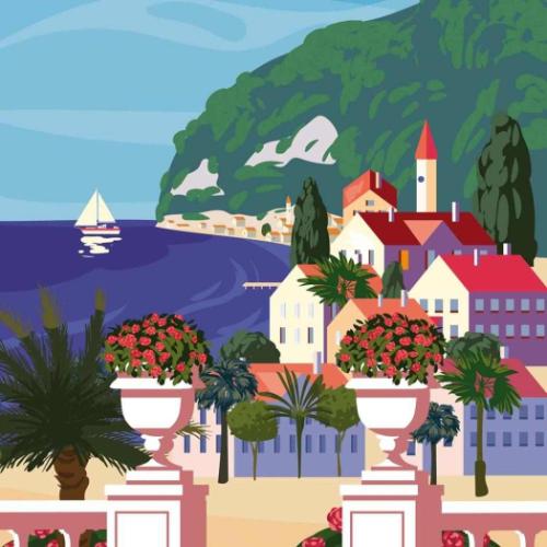 TUSHITA 2026 Calendar 壁掛けカレンダー2026年 Vintage Travel インテリア 令和8年暦