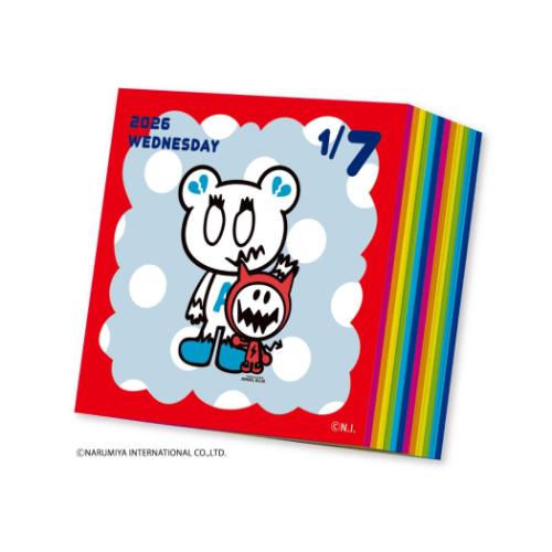 エンジェルブルー 2026Calendar 卓上カレンダー2026年 日めくり インテリア 令和8年暦