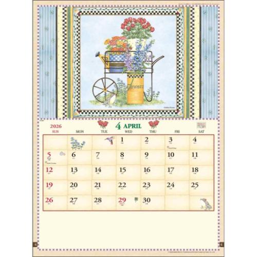 デビー マム アメリカン カントリー 2026 Calendar 壁掛けカレンダー2026年 フォト 実用 書き込み 令和8年暦