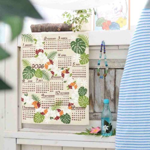 ジュートカレンダー レイ 2026Calendar 壁掛けカレンダー2026年 BLEACH インテリア 令和8年暦 メール便可