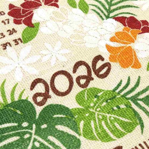 ジュートカレンダー レイ 2026Calendar 壁掛けカレンダー2026年 BLEACH インテリア 令和8年暦 メール便可