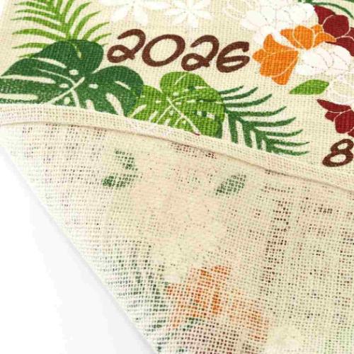 ジュートカレンダー レイ 2026Calendar 壁掛けカレンダー2026年 BLEACH インテリア 令和8年暦 メール便可