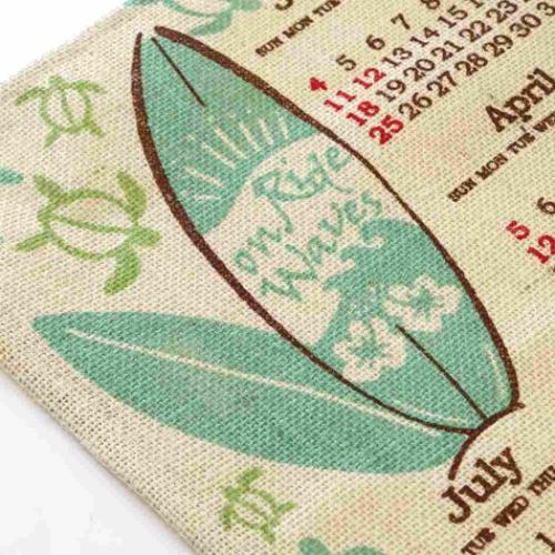 ジュートカレンダー サーファーバス 2026Calendar 壁掛けカレンダー2026年 BLEACH インテリア 令和8年暦 メール便可