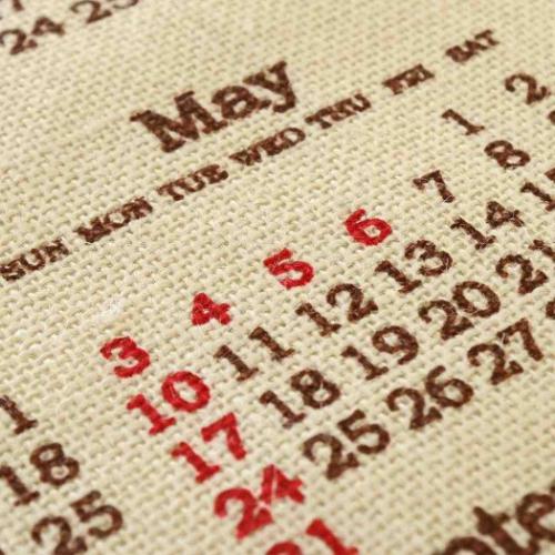 ジュートカレンダー サーファーバス 2026Calendar 壁掛けカレンダー2026年 BLEACH インテリア 令和8年暦 メール便可