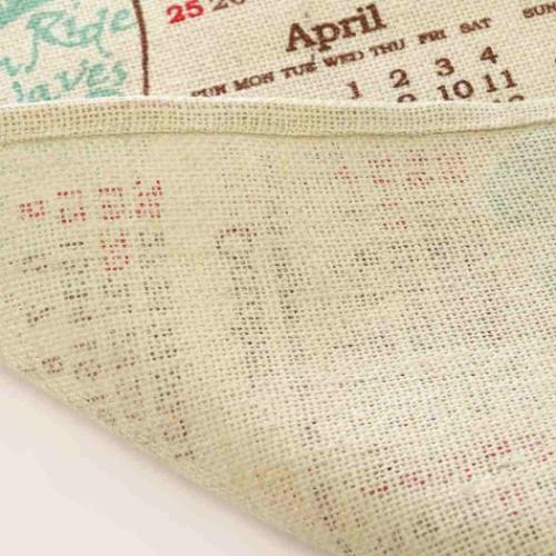 ジュートカレンダー サーファーバス 2026Calendar 壁掛けカレンダー2026年 BLEACH インテリア 令和8年暦 メール便可