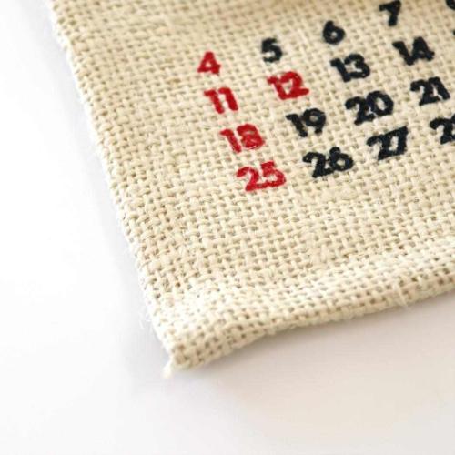 ジュートカレンダー ハワイアンボタニカル 2026Calendar 壁掛けカレンダー2026年 BLEACH インテリア 令和8年暦 メール便可