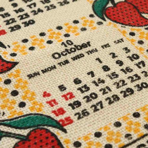 ジュートカレンダー ラディアントカンガ 2026Calendar 壁掛けカレンダー2026年 BLEACH インテリア 令和8年暦 メール便可