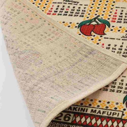 ジュートカレンダー ラディアントカンガ 2026Calendar 壁掛けカレンダー2026年 BLEACH インテリア 令和8年暦 メール便可