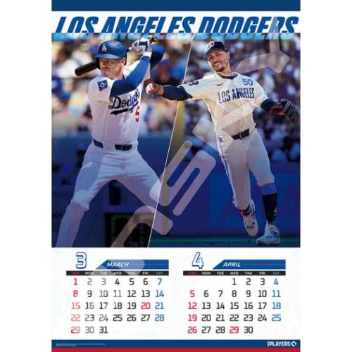 ロサンゼルス ドジャース 2026 Calendar 壁掛けカレンダー2026年 スポーツ 令和8年暦