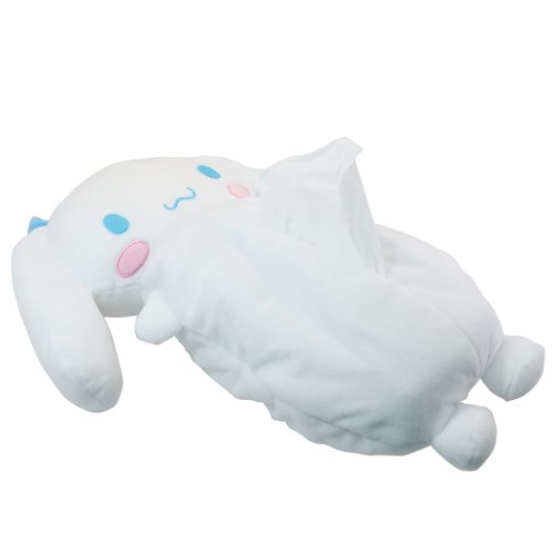 シナモロール 吊り下げ ボックスティッシュケース 壁掛け ぬいぐるみ ティッシュカバー サンリオ キャラクター グッズ
