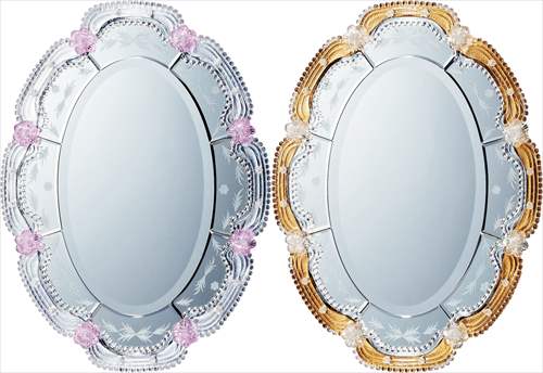 取寄品 送料無料 Murano ムラーノ インテリアミラー スタイルミラー オルビア モダングッズ