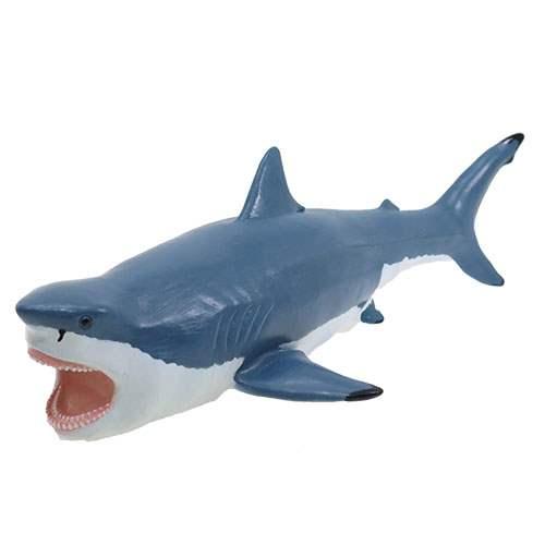 メガロドン フィギュア プレヒストリックライフ ビニールモデル ソフトタイプ 恐竜 遊べる玩具 グッズ