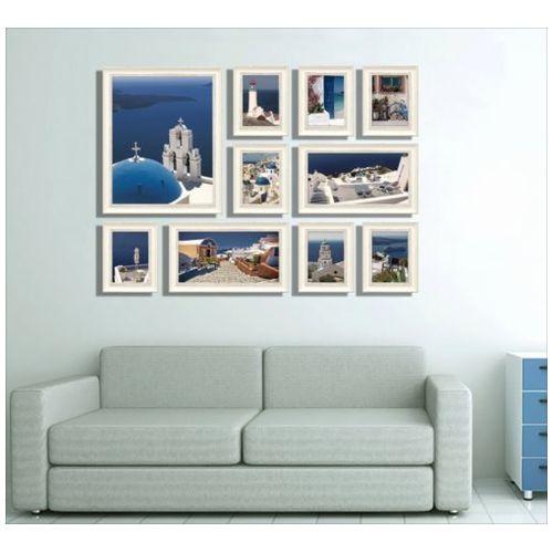 取寄品 送料無料 NEW DESIGN Concept Frame インテリア アート 額付き ART 10枚 コンセプトセット 夏の海 額付きお