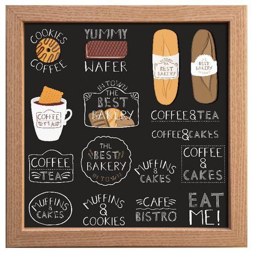取寄品 キャンバス アート ポスター 額付 カフェ インテリア サイン フレーム カフェ インテリア グッズ