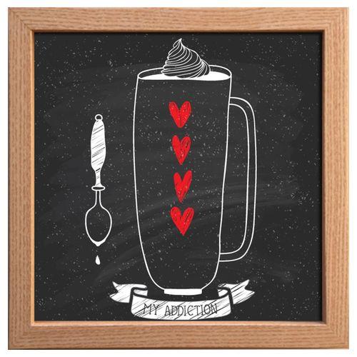 取寄品 キャンバス アート ポスター 額付 カフェ インテリア サイン フレーム マグカップ インテリア グッズ