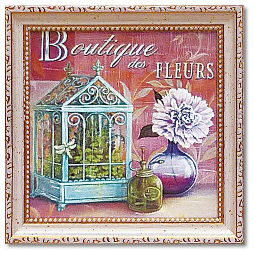 取寄品 フラワーアート ポスター ミニ ゲル アートフレーム ピオニーブティック アンジェラ・スターリング インテリアグッズ