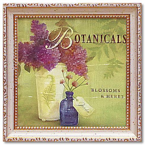 取寄品 フラワーアート ポスター ミニ ゲル アートフレーム ブロッサム&ハーブ アンジェラ・スターリング インテリアグッズ