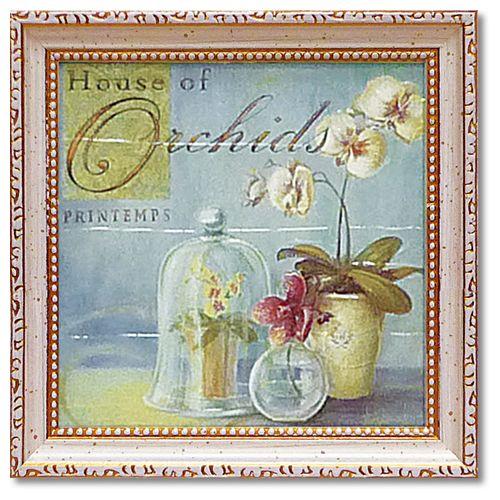 取寄品 フラワーアート ポスター ミニ ゲル アートフレーム ラン アンジェラ・スターリング インテリアグッズ