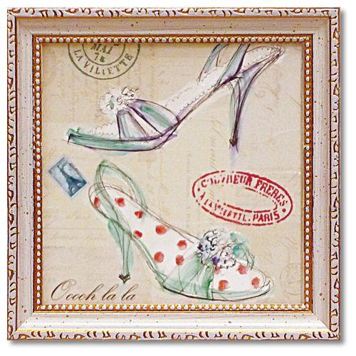 取寄品 インテリア パネル ミニ ゲル アートフレーム オーララシュー バーバラ・リンドナー インテリアグッズ