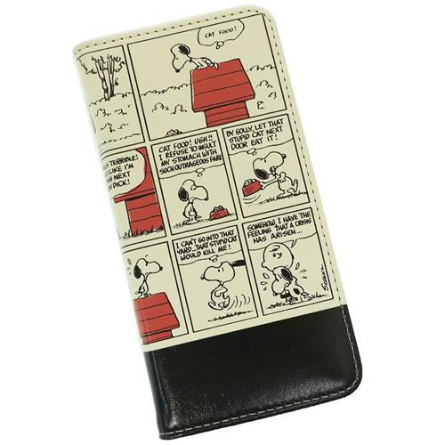 スヌーピー Iphone 8 ケース アイフォン8 手帳型 フリップカバー コミック ピーナッツ キャラクターグッズ メール便可の通販はau Wowma ワウマ シネマコレクション 5400円以上で送料無料 商品ロットナンバー