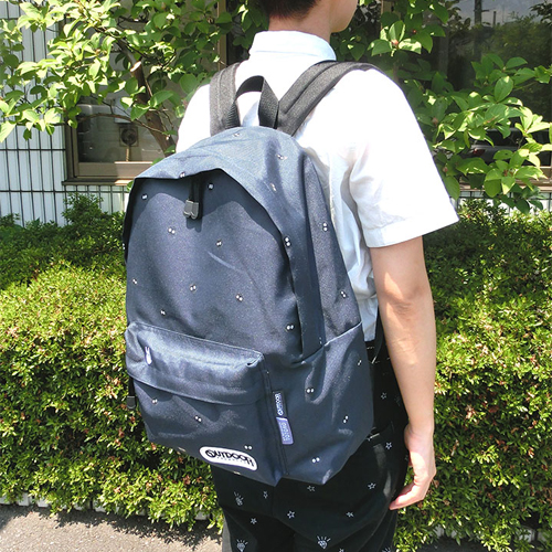 となりのトトロ×OUTDOOR リュック デイパック ネイビー スタジオジブリ 31×42×13cm キャラクター グッズ 送料無料