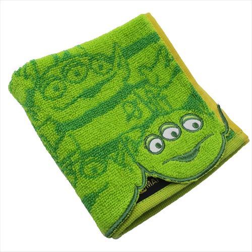 トイストーリー ミニタオル ジャガード ハンカチタオル エイリアンストラクチャ ディズニー 25×25cm キャラクター グッズ メール便可