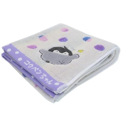 コウペンちゃん フェイスタオル ジャガードロングタオル いい事あるおまじない LINEクリエイターズ 34×80cm メール便可