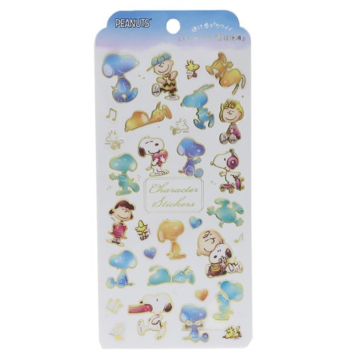 スヌーピー シール シート トレーシングステッカー 19ss メーカー公式 グッズ メール便可 ピーナッツ 手帳デコ キャラクター