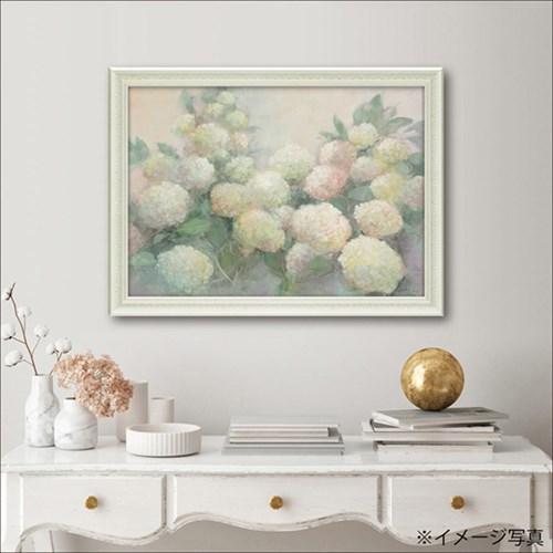 ジュリア プリントン フラワーアート 額装品 アナベル ハイドランジア 77.5x57.5cm インテリア グッズ 取寄品 送料無料