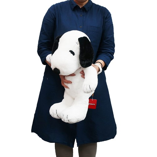 スヌーピー ぬいぐるみ プラッシュドール L HUGHUGシリーズ ピーナッツ 約37cm キャラクター グッズ
