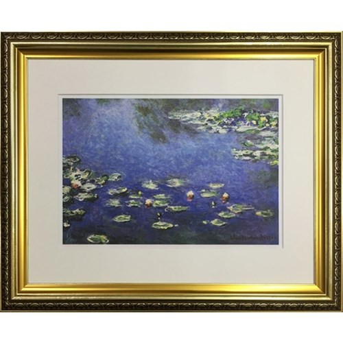 クロード・モネ 名画 Famous Artist Seriese モネ 睡蓮 49×59.5×2.5cm ギフト 装飾 インテリア 取寄品  送料無料の通販はau PAY マーケット - 【シネマコレクション】5400円以上で送料無料 | au PAY マーケット－通販サイト