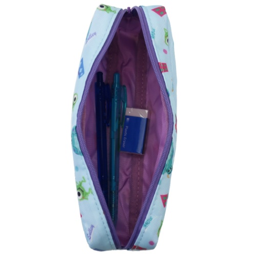 モンスターズインク 筆箱 スクエア ペンケース 国内即発送 マイクサリー ディズニー キャラクター ペンポーチ グッズ