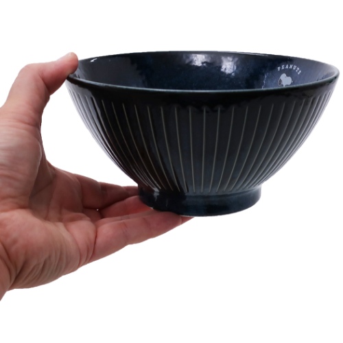 スヌーピー 丼ぶり ヌードルボウル インディゴシリーズ ピーナッツ 日本製食器 キャラクター グッズ