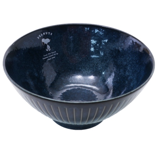 スヌーピー 丼ぶり ヌードルボウル インディゴシリーズ ピーナッツ 日本製食器 キャラクター グッズ