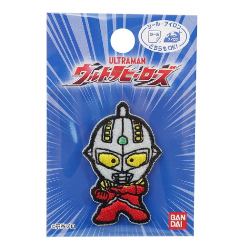 ウルトラヒーローズ ワッペン ミニ アイロン ワッペン ウルトラセブン 2020年 新入学 新学期準備 男の子向け メール便可