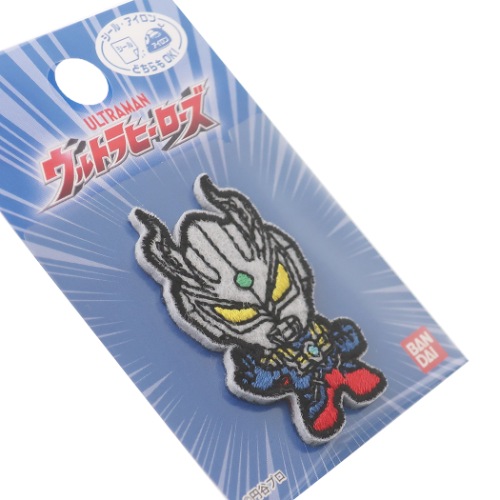 ウルトラヒーローズ ワッペン ミニ アイロン ワッペン ウルトラマンゼロ 2020年 新入学 新学期準備 男の子向け メール便可