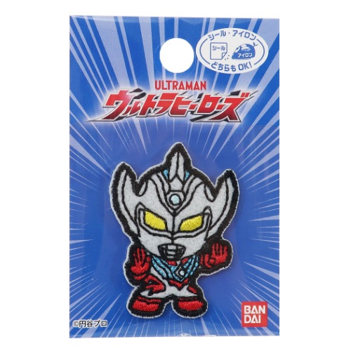 ウルトラヒーローズ ワッペン ミニ アイロン ワッペン ウルトラマンタイガ 2020年 新入学 新学期準備 男の子向け メール便可