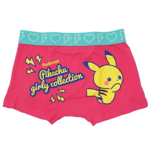 ポケモン ボクサーブリーフ 男女兼用 下着 ピカチュウ ガーリーコレクション ポケットモンスター ギフト雑貨 メール便可