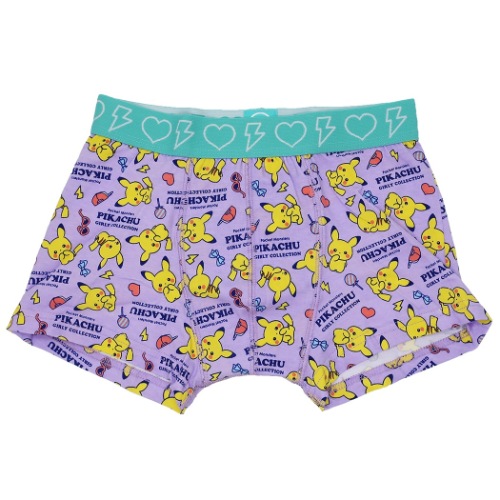 ポケモン ボクサーブリーフ 男女兼用 下着 ピカチュウ ガーリーコレクション いっぱい ポケットモンスター ギフト雑貨 メール便可