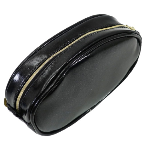 バットマン コスメポーチ ラウンド ポーチ バットマンロゴ DCコミック 小物入れ キャラクター グッズ