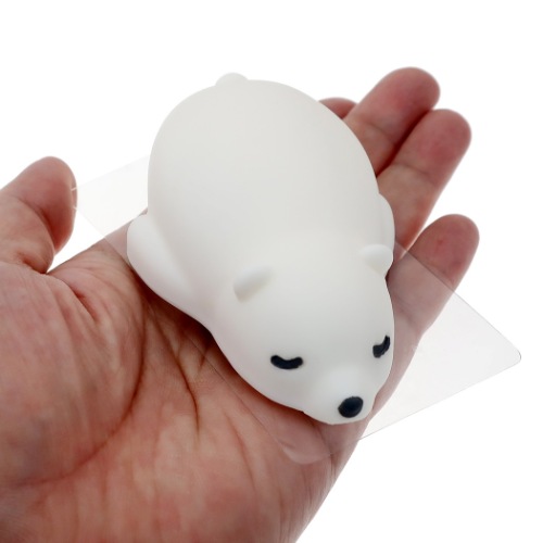 スクイーズ マスコット punikuma mini リラックス雑貨 しろぷにくま プレゼント 癒し系 グッズ