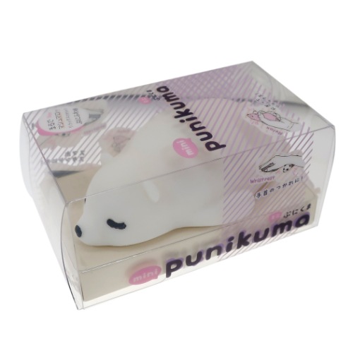 スクイーズ マスコット punikuma mini リラックス雑貨 しろぷにくま プレゼント 癒し系 グッズ