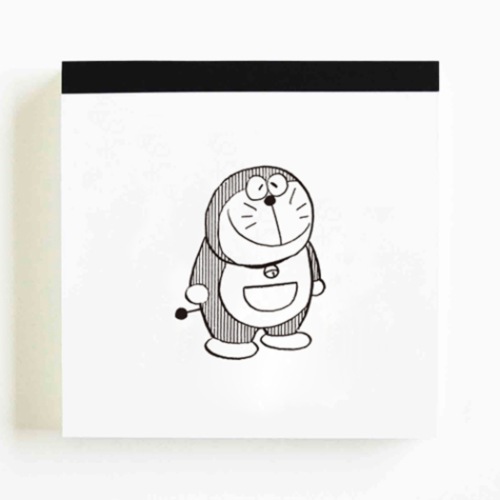 ドラえもん メモ帳 スクエア メモ smile プチギフト アニメキャラクター グッズ メール便可