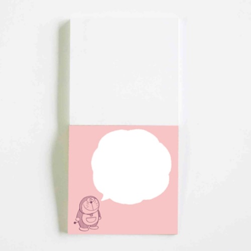 ドラえもん メモ帳 スクエア メモ smile プチギフト アニメキャラクター グッズ メール便可