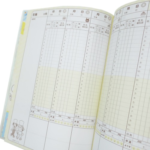 アンパンマン 育児日記 ベビーダイアリー Smile Plus 出産祝い アニメキャラクター グッズ メール便可