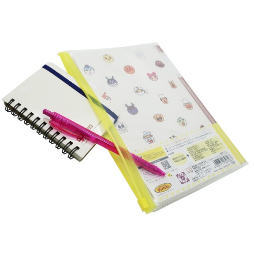 アンパンマン 育児日記 ベビーダイアリー Smile Plus 出産祝い アニメキャラクター グッズ メール便可