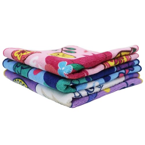 トロールズ ループタオル 3枚組 ループ付き ハンドタオル 3枚セット ワクワクトロールズ 子供向け 入園 入学準備 雑貨 メール便可