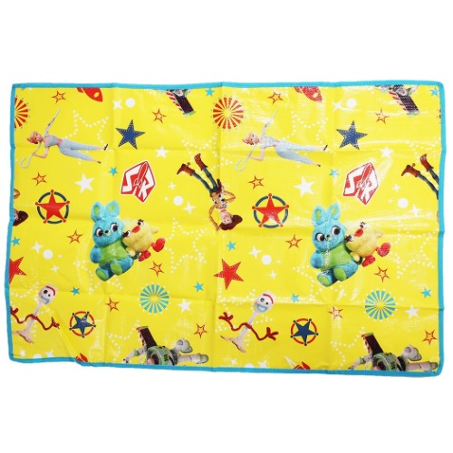 トイストーリー レジャーシート S ピクニック用品 イエローハッピー ディズニー 90×60cm キャラクター グッズ メール便可