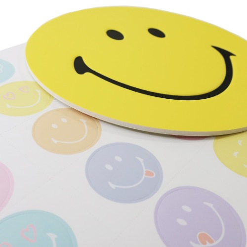 スマイリーフェイス 色紙 ぷくぷく 寄せ書き メッセージボード Smiley Face 卒業記念 キャラクター グッズ