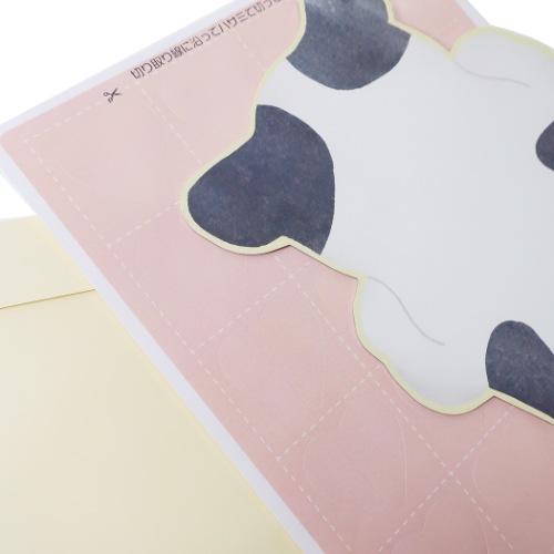 寄せ書き 色紙 アニマル メッセージボード ブルドッグ いぬ メッセージシール24枚付き 卒業メモリアル グッズ